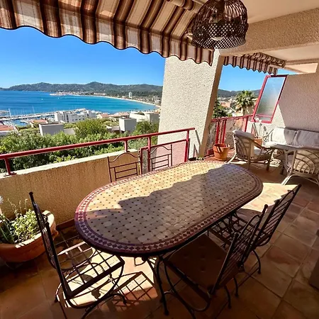 Spacious & Unique Sea View Terrace Pool & Charm 아파트 르 라방두